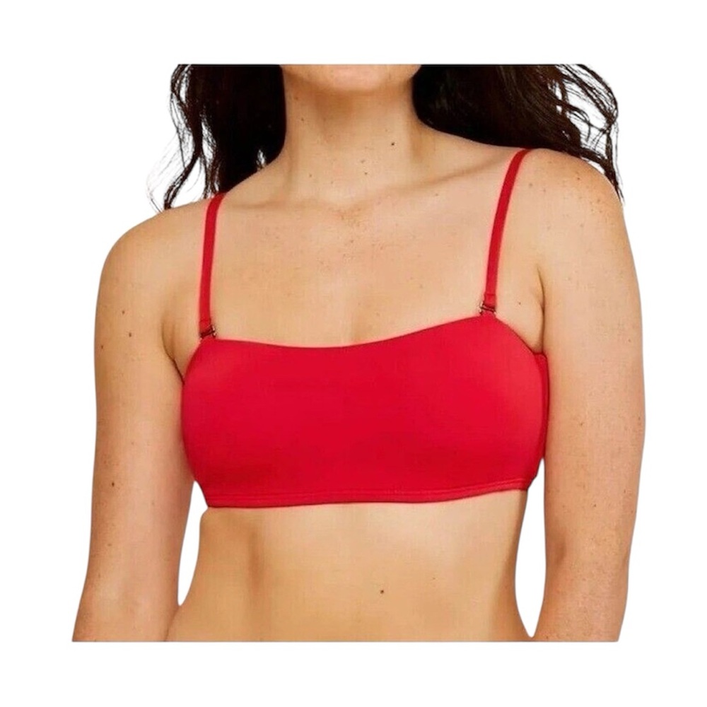 Andie Swim The Rio Top Cherry Red Size M NWT